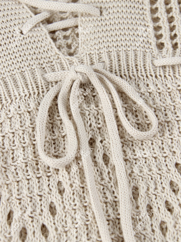 Kiriam crochet ropa de playa para mujer