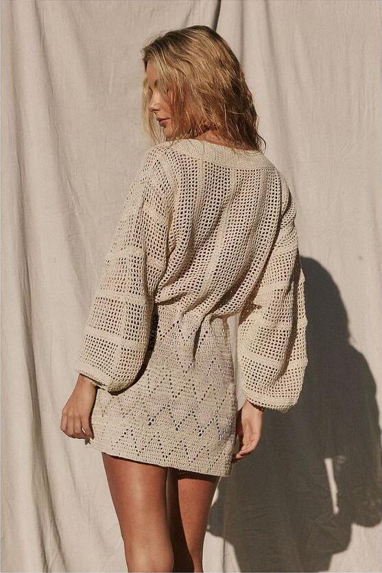 Kiriam crochet ropa de playa para mujer