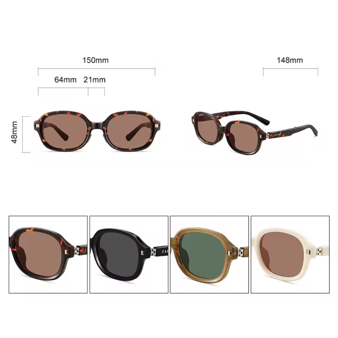 Gafas de Sol plegables Vintage Caponi