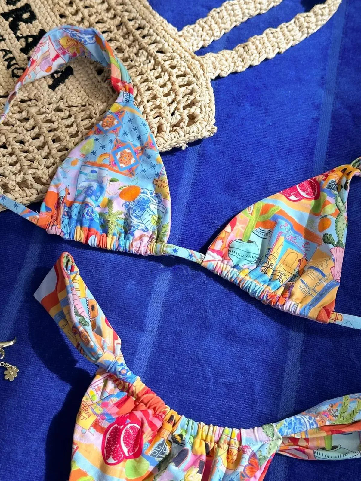 Paraíso Tropical Push Up Bikini Sexy