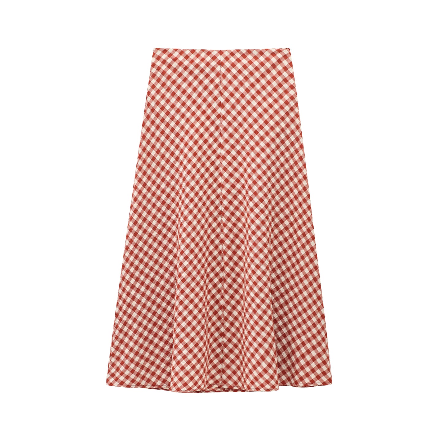 Conjunto con falda a cuadros Primavera