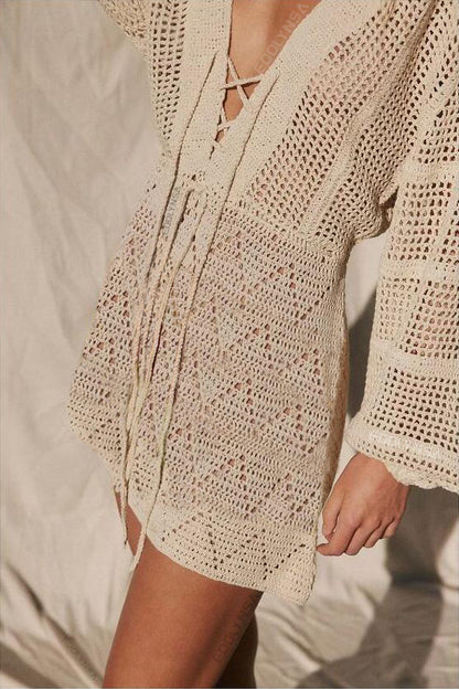 Kiriam crochet ropa de playa para mujer