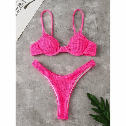 Micro Bikini Push Up Tipo Lencería