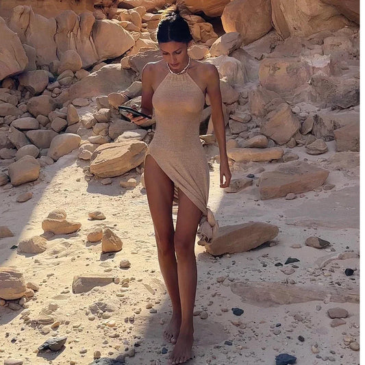 Vestido Salida de Playa para mujer Beach Style Ropa de playa bohemia