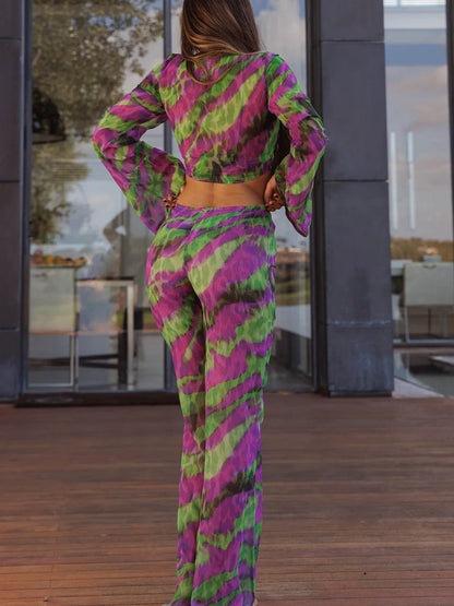 Bikini Tie Dye Set Pants