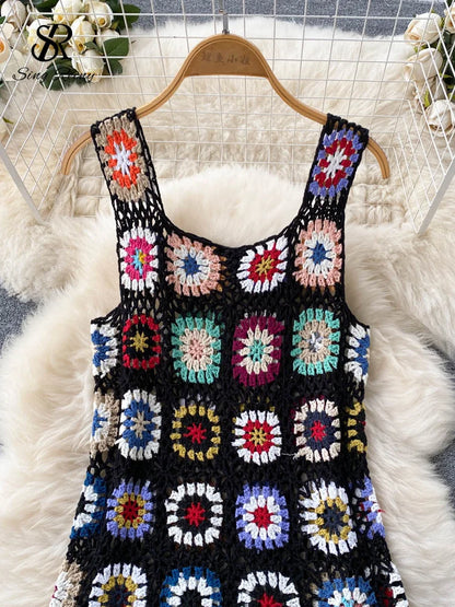 Vestido Hippie Chic Ropa de playa para mujer